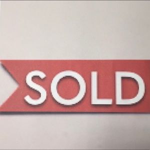 Betsey Johnson Faux Pearl metallic thread acrylic